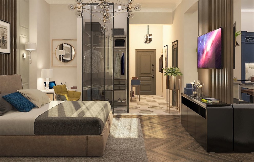 Квартира-студия в высотке на Кутузовском