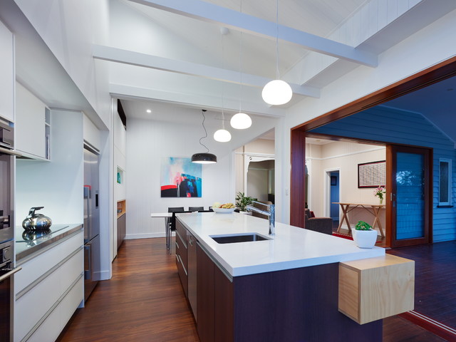 Kitchen in the Trees contemporary-kitchen