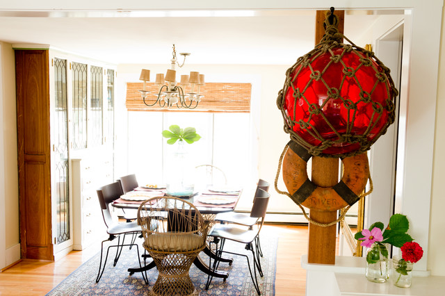 Ferry Rd beach-style-dining-room