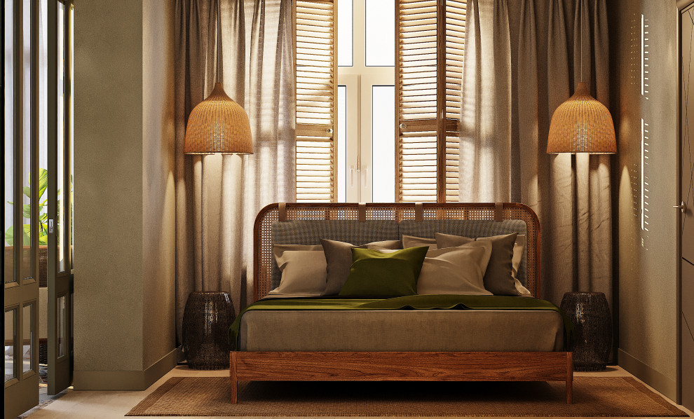 Теплая квартира в "колониальном стиле"