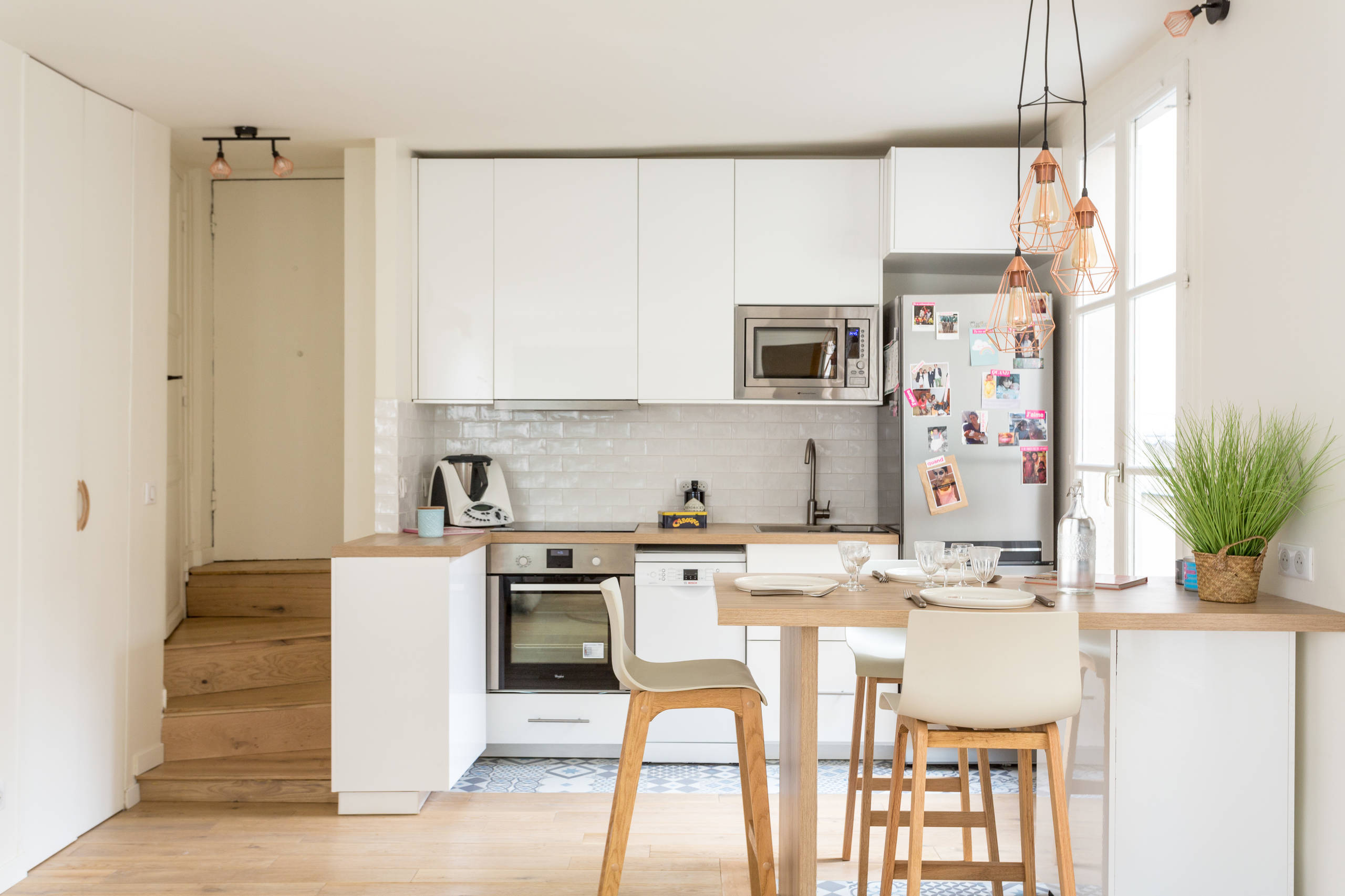 Avant/ Apres Rénovation d'un 30m2 Parisien