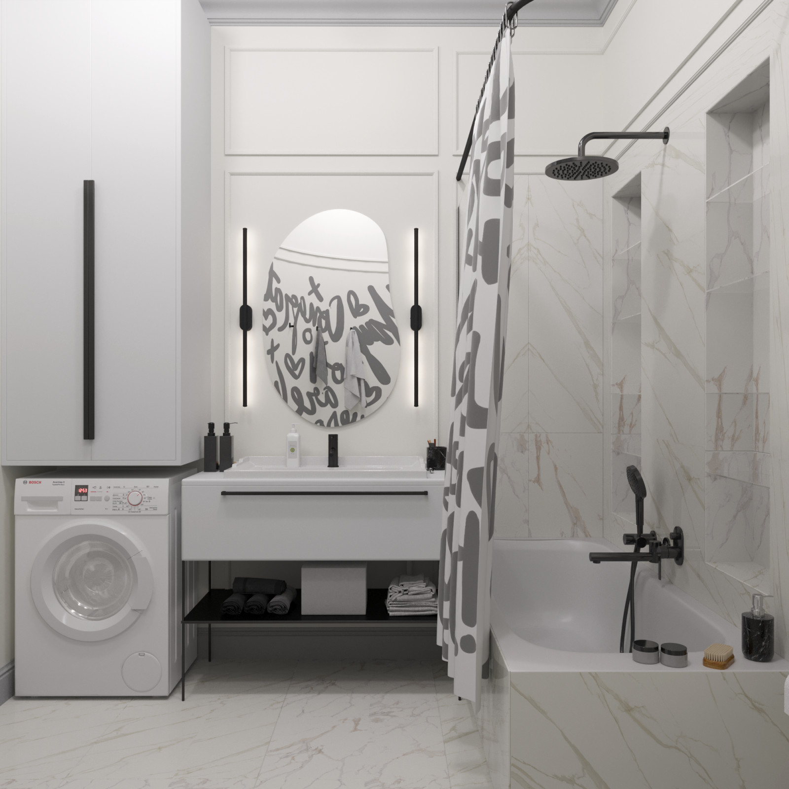 Дизайн-проект самой французской квартиры в Питере