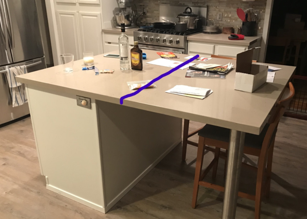 Cutting and polishing Silestone