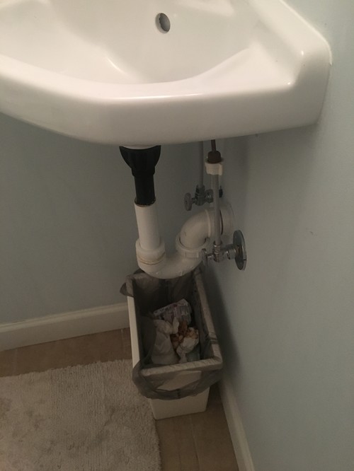 How To Hide Ugly Pipes Under Bathroom Sink How To Hide Ugly Pipes Under Bathroom Sink