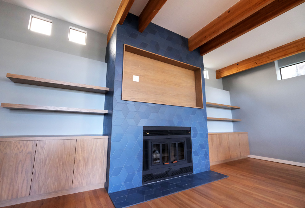 Custom Millwork Media Wall