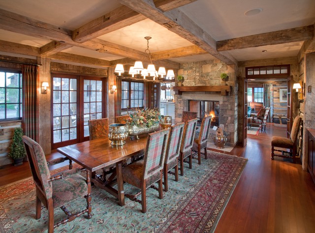 Rustic Dining Room rustikal-esszimmer