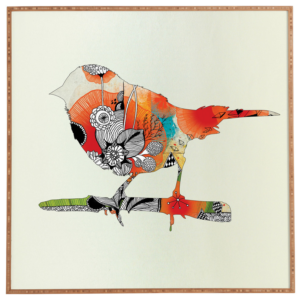 Deny Designs Iveta Abolina Little Bird Framed Wall Art, Large ...