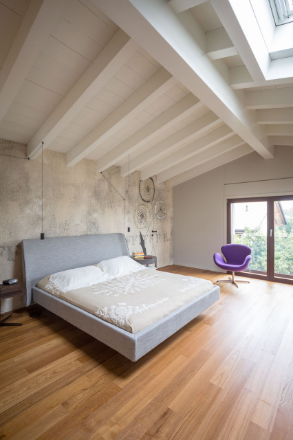 Villa NB eclectico-dormitorio