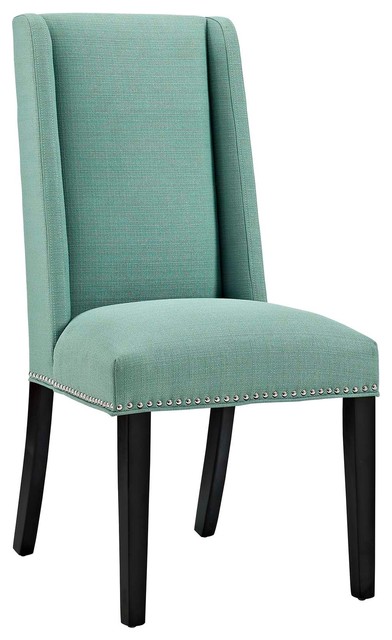 Baron Parsons Upholstered Fabric Dining Side Chair, Laguna