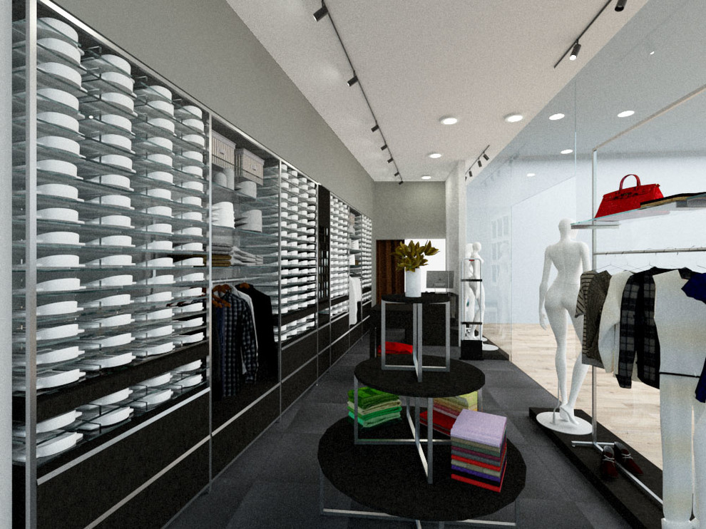 Дизайн-проект брендового магазина Van Laack в Сочи