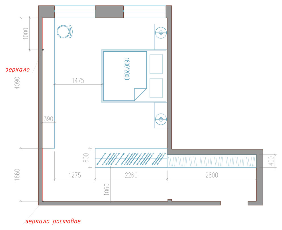 Квартира для молодой женщины