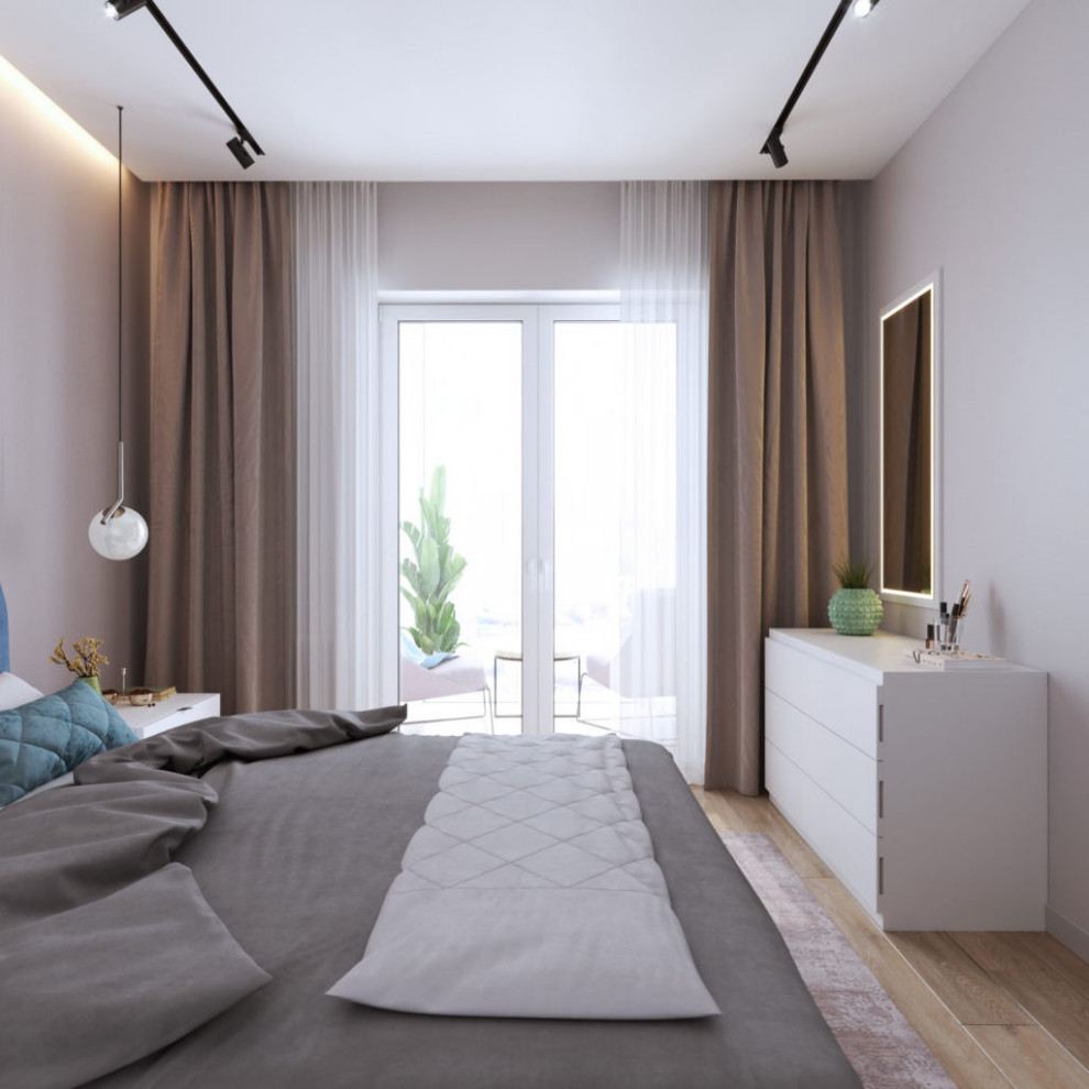 Дизайн-проект трехкомнатной квартиры для семьи из трех человек