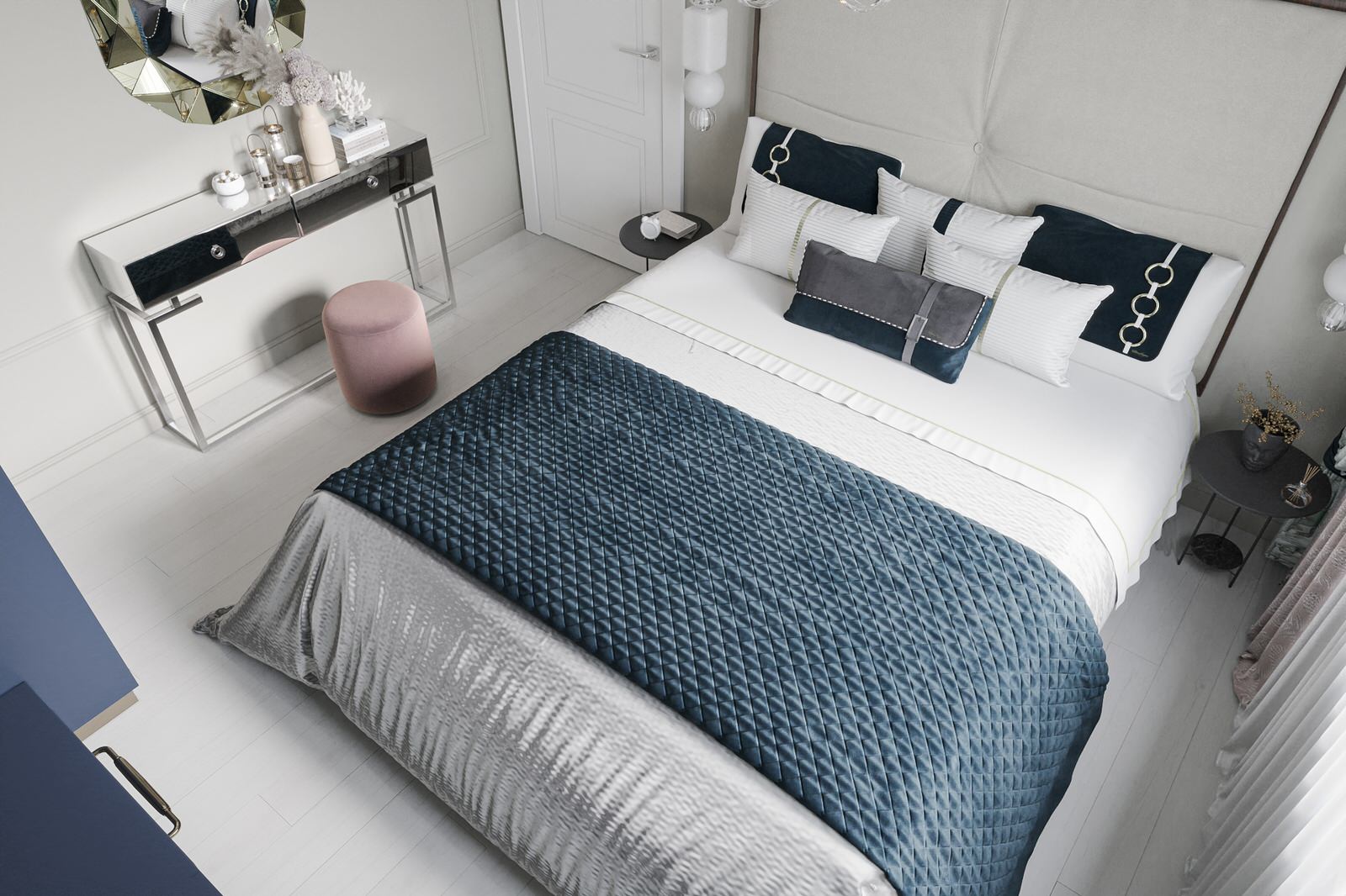 Дизайн интерьера 4-х комнатной квартиры