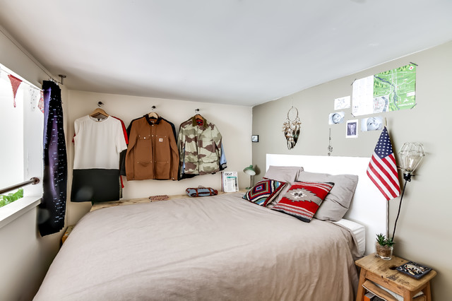 Avenue Junot eclectico-dormitorio