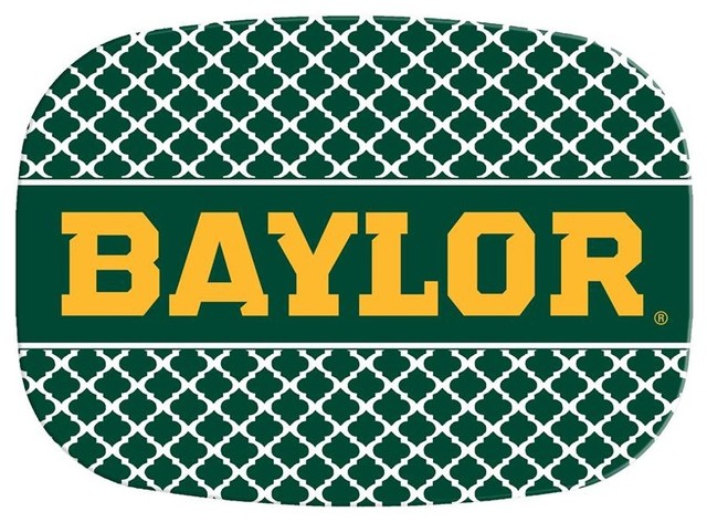 GB3112-Gold Baylor on Green Chelsea  Glass Cutting Board