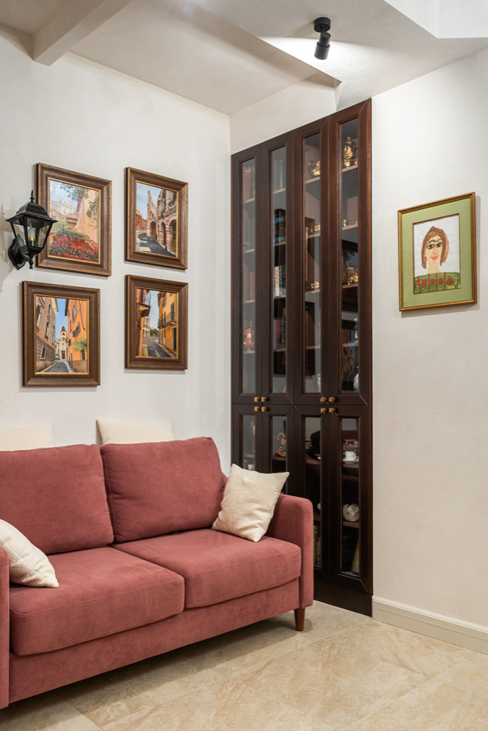 Кухня с фасадами из массива дуба