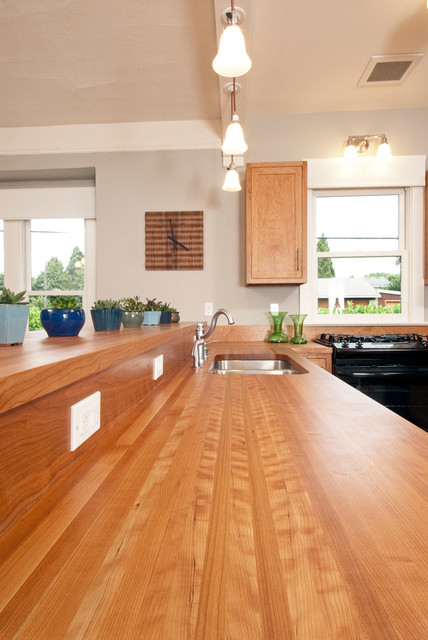 Wonderful Wood Countertops For Kitchen And Bath