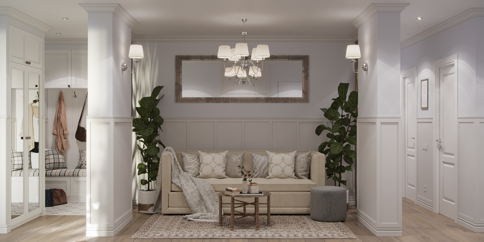 Проект квартиры в скандинавском стиле для молодой семьи