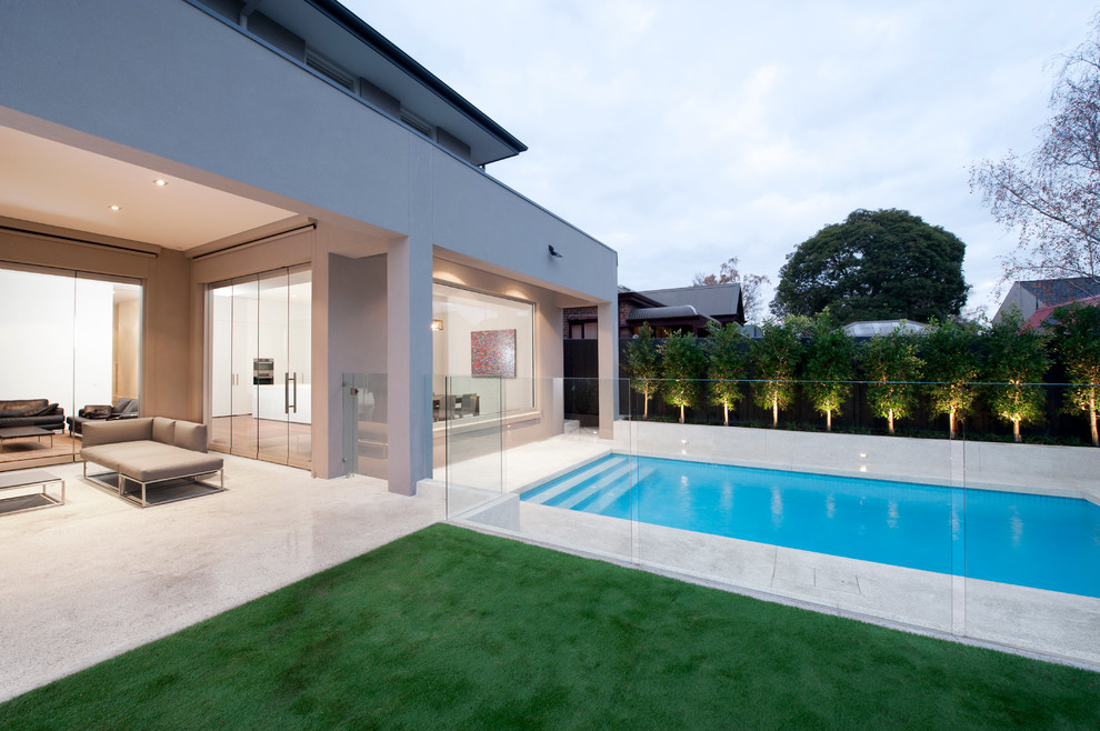 Modern pool in Melbourne.