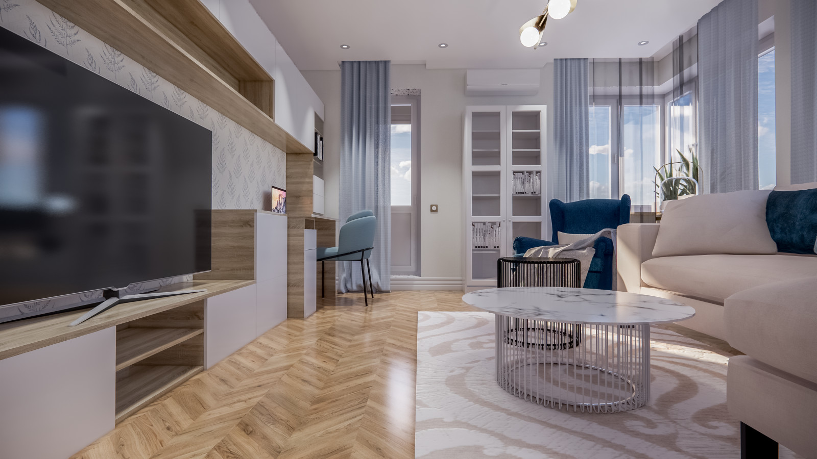 ЖК Зелёные аллеи, двухкомнатная квартира