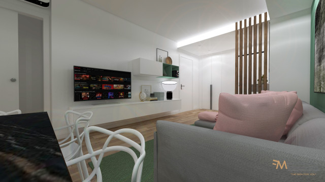 Appartamento privato Lecce modern-vardagsrum