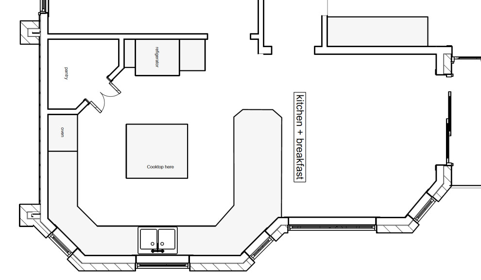 Kitchen remodel range vs wall ovens, walkin vs wall pantry?