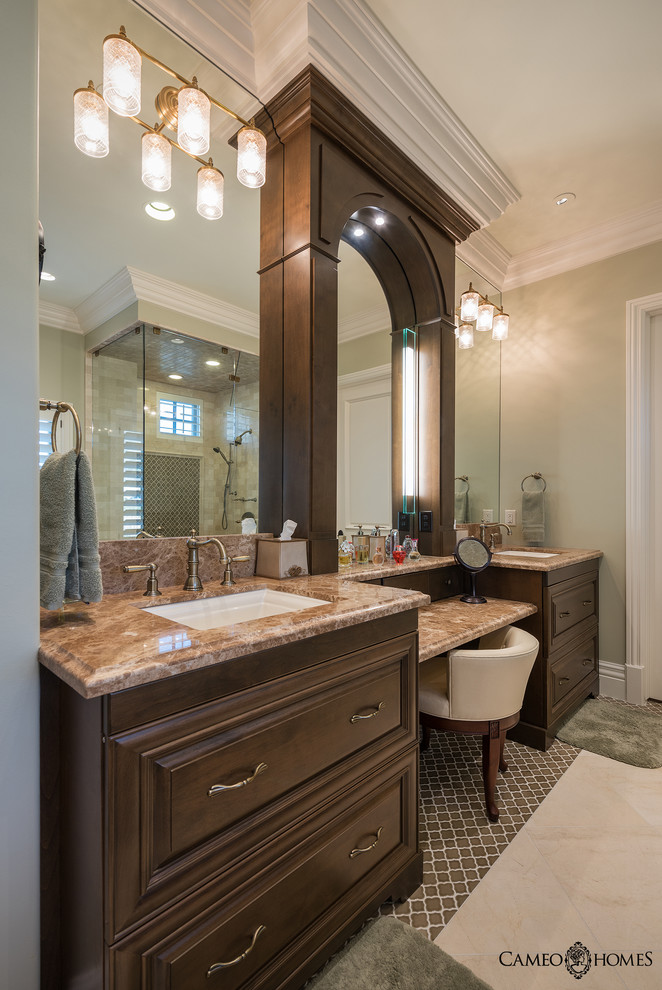 This is an example of a traditional bathroom in Salt Lake City.