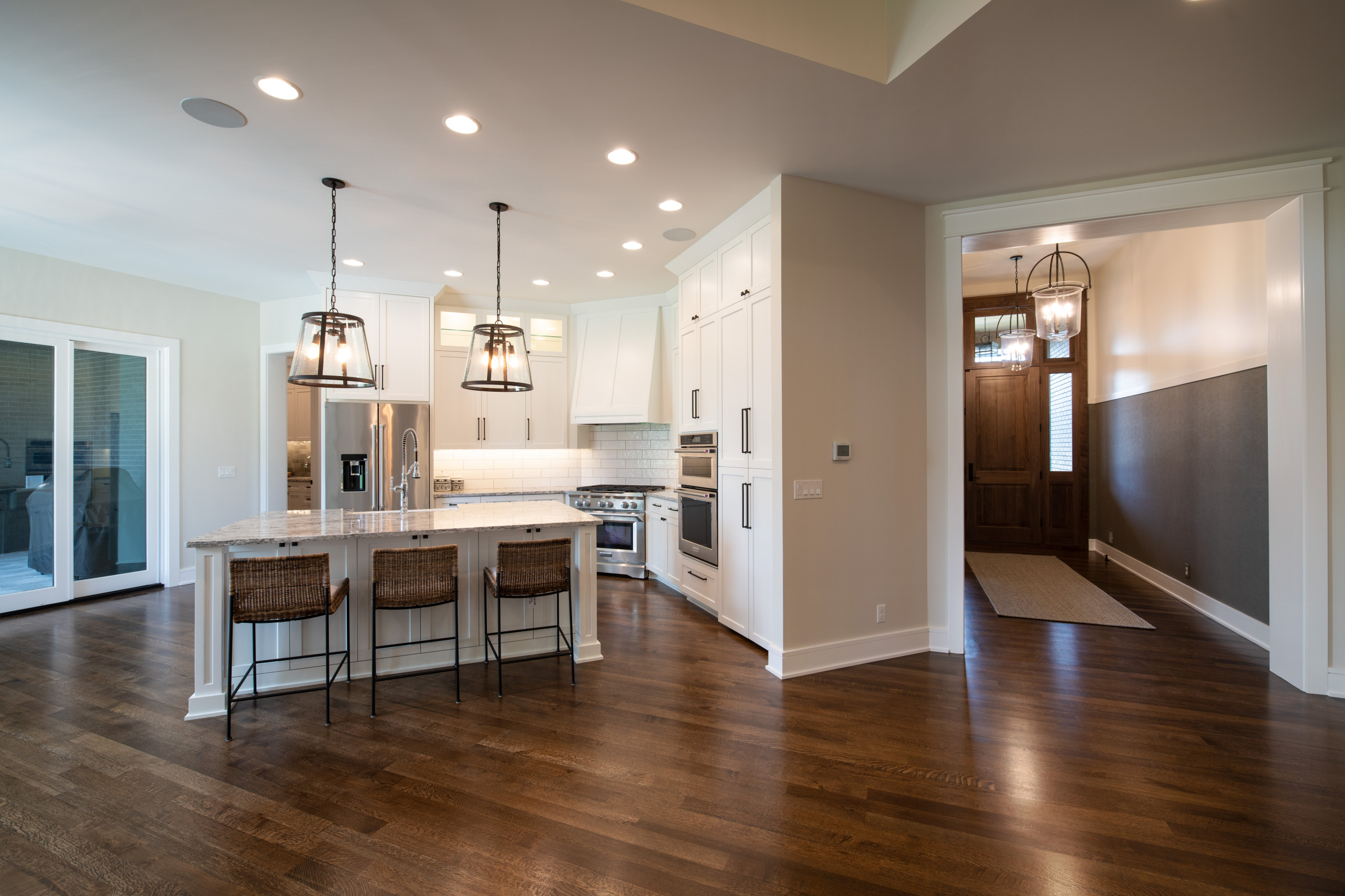 Moody Transitional Villa Home | Custom Build
