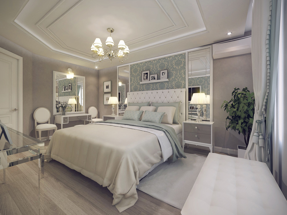 Дизайн интерьера классической спальни
