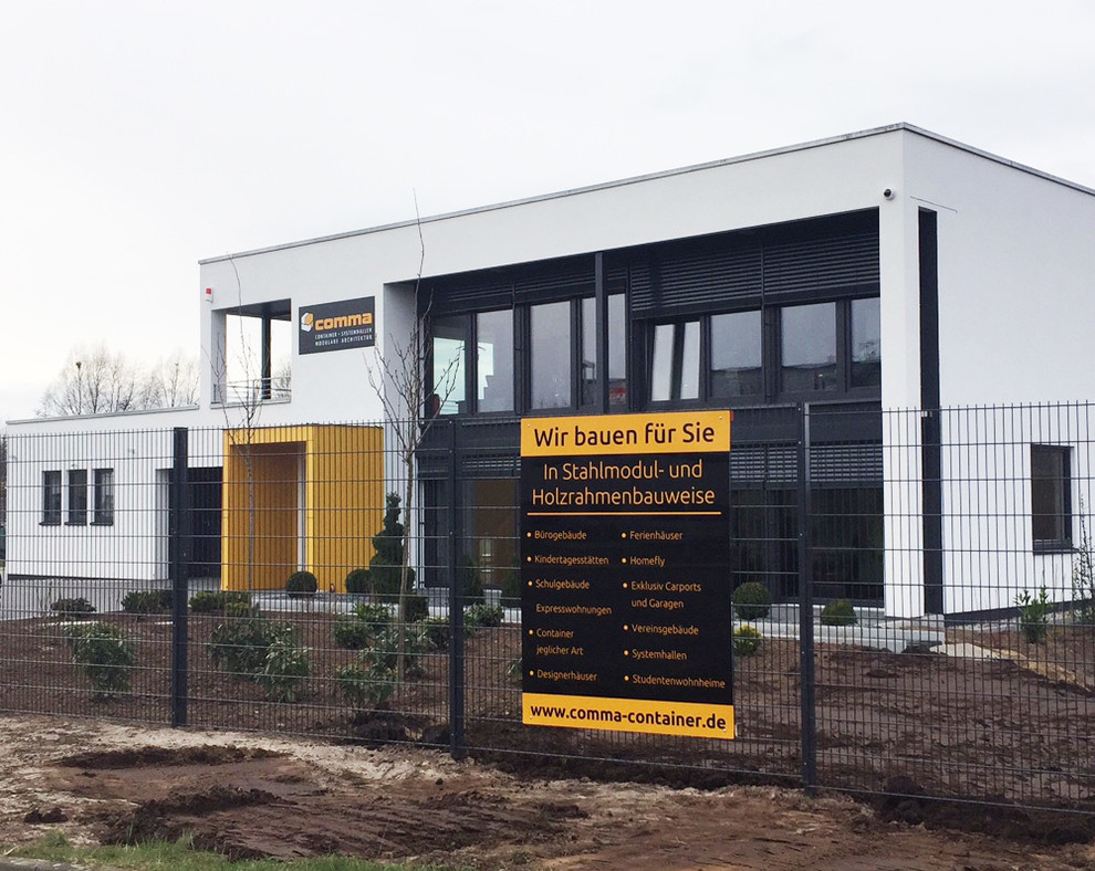 Containerhaus Musterpark In Winsen Luhe Contemporary Hamburg By Comma Container