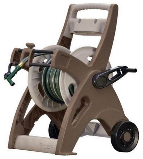 Suncast Hose Mobile Reel Cart 175 Contemporary Garden Suncast Hose Mobile Reel Cart 175