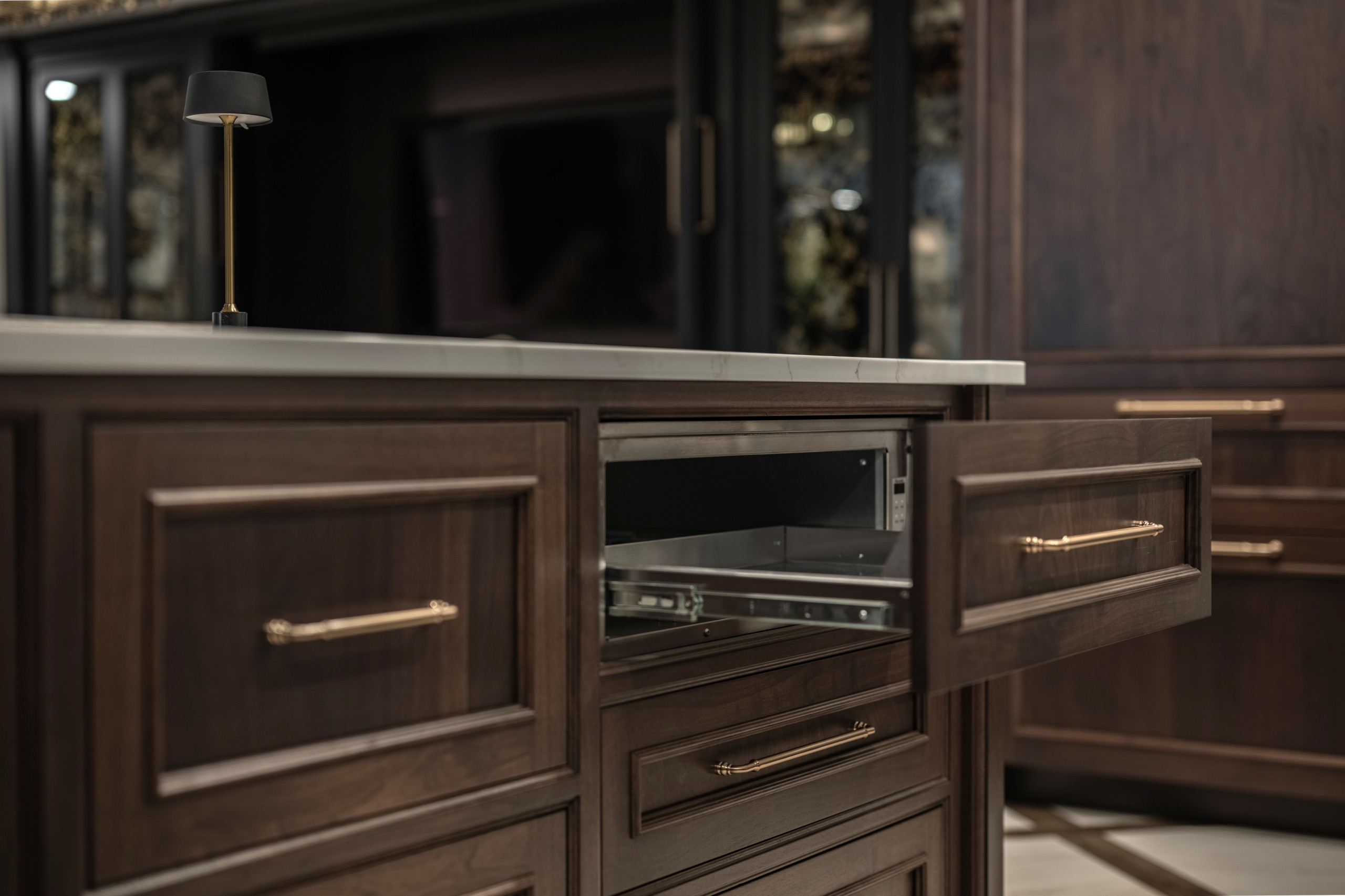 A Luxe and Timeless Lower-Level for Entertaining