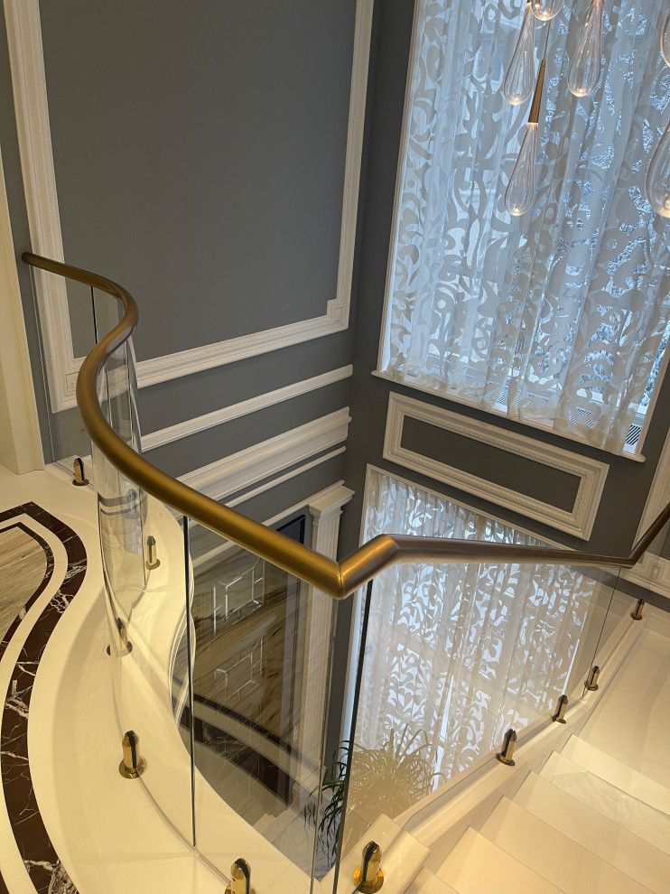 Ограждение Стекло-Поручень