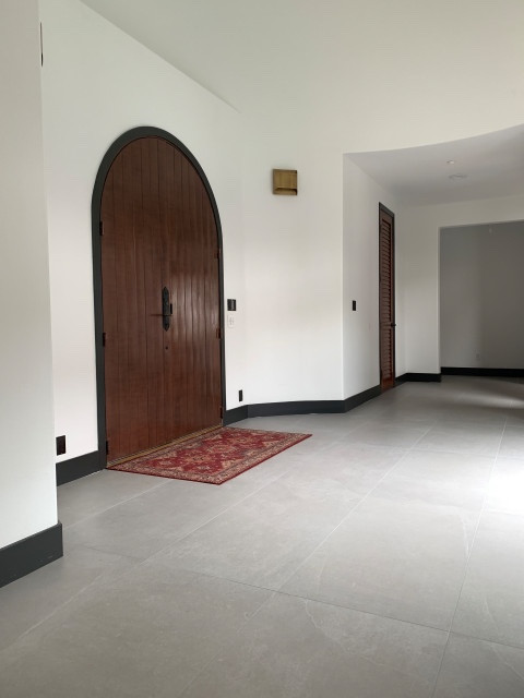 Entry way after