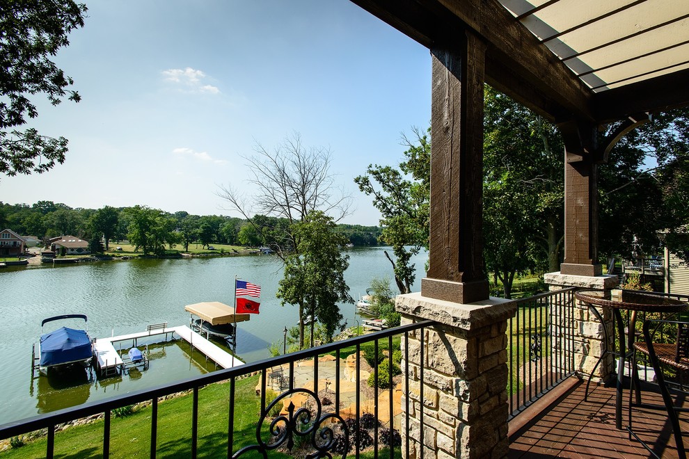 Deck - transitional deck idea in Chicago