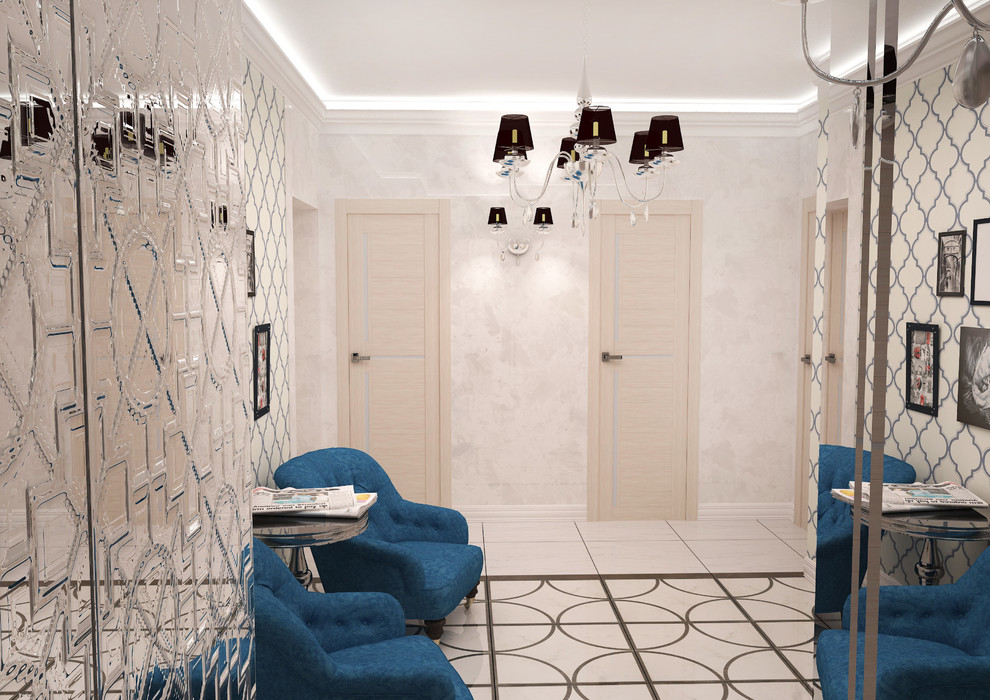 Прихожая в стиле ар-деко