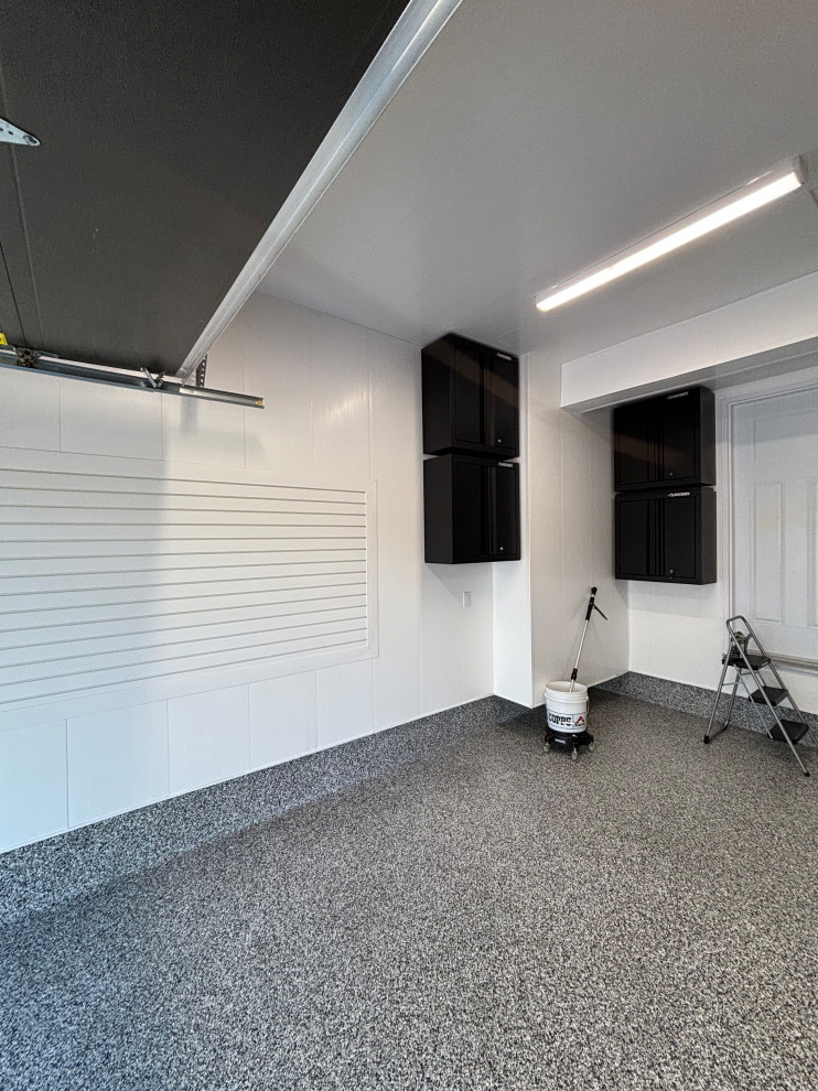 Martinet Ave - Garage Interior - Trusscore & Epoxy