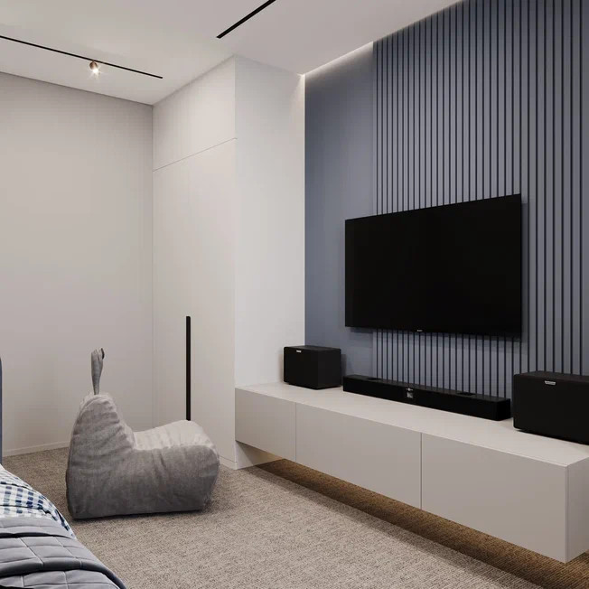 Дизайн проект 4-х комнатной квартиры 145 м2 для семейной пары с детьми