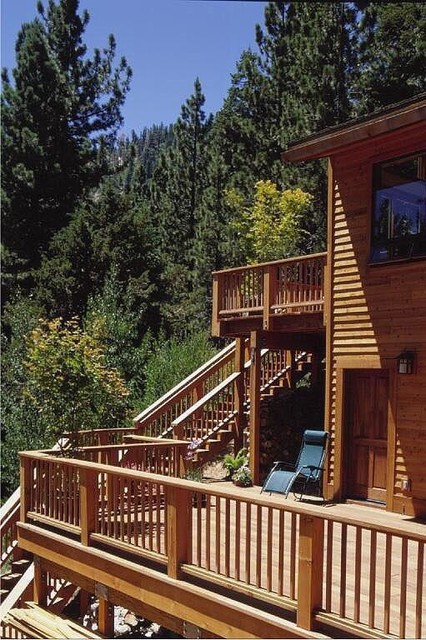 Custom Deck rustico-terrazza