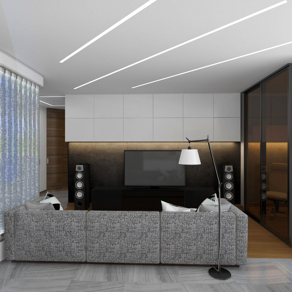 Дизайн проект квартиры 100кв.м в работе