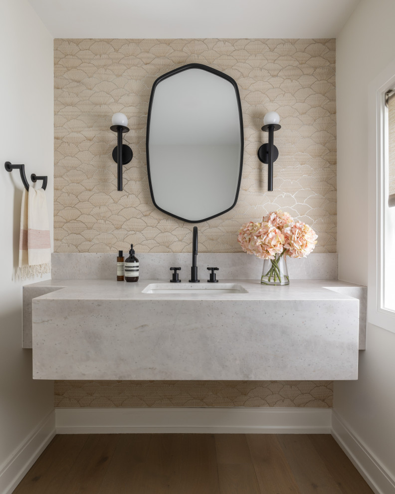 Serenity on Pine Lake - Transitional - Powder Room - Detroit - by ...