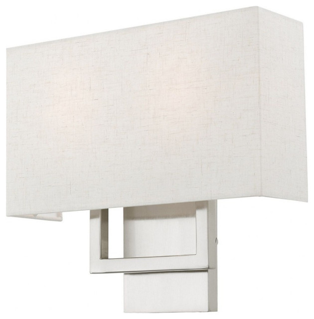 2 Light ADA Wall Sconce In Timeless Style11.75 Inches Tall and 13