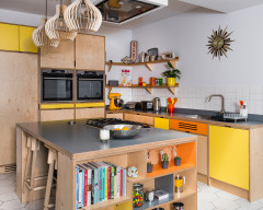 Kitchen Tour: Bright Tones and Simple Design Lift a New Extension