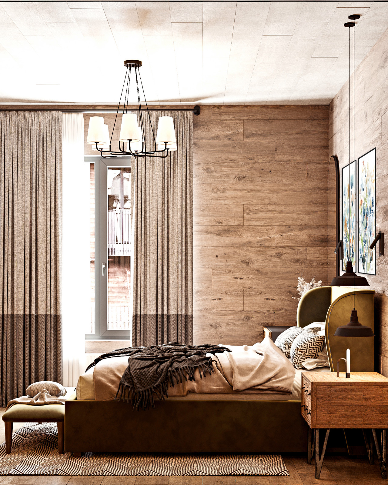 Дизайн интерьера дома в кп "Гринвуд"