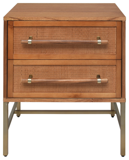 Hopper Studio Sophia Nightstand Tropical Nightstands And Bedside Tables by 222 Fifth