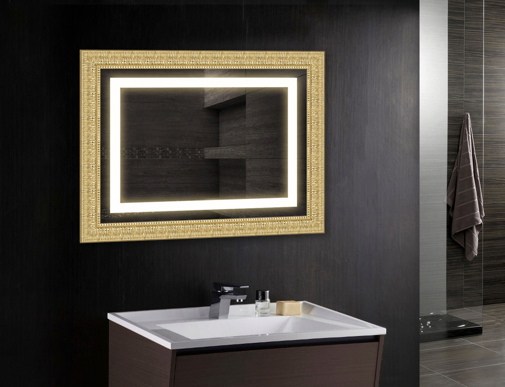 Зеркала с подсветкой в раме