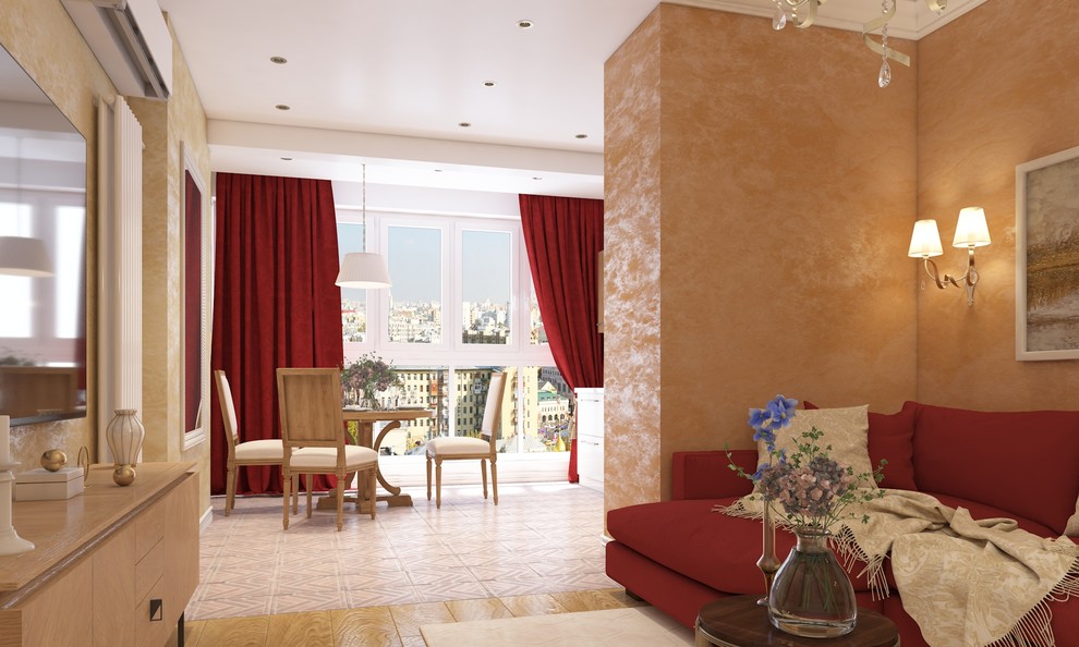 Проект квартиры в классическом стиле. Москва