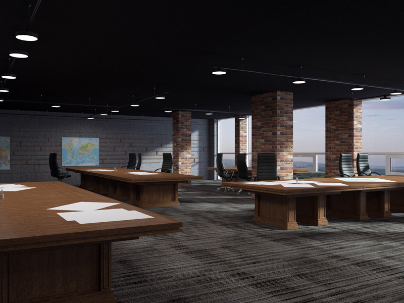 Дизайн интерьера офиса на Новой Риге