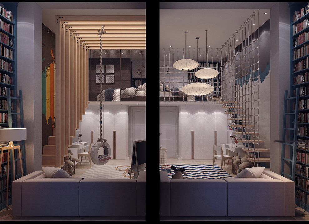 Пентхаус в стиле лофт