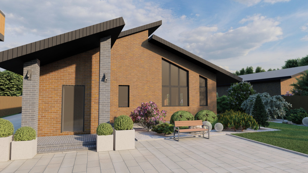 Ландшафтный дизайн 25 соток в д. Большая Ельня